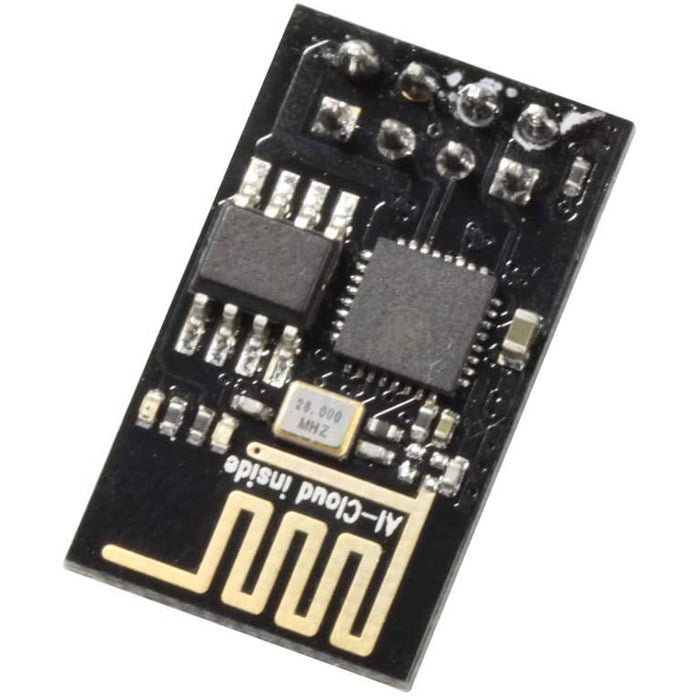 flashtree 2Pcs ESP8266 ESP-01S WiFi Serial Transceiver Module with 1MB Flash for Arduino