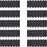 jujinglobal 10pcs ULN2003APG ULN2003 2003 NPN Transistors Darlington 7-Circuit Sink Driver, 500 mA 16-Pin