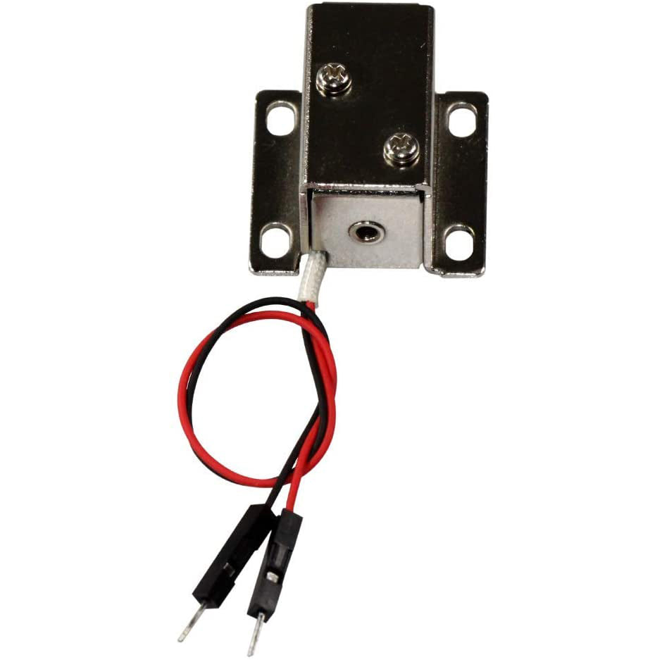 flashtree 2pcs DC 6V 1.2A Mini Door Drawer Tongue Down Electric Lock Assembly Solenoid Slim Design Lock &#x2026;&#x2026;