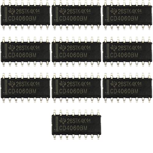 flashtree 10pcs cd4060 cd4060bm sop16 Chips