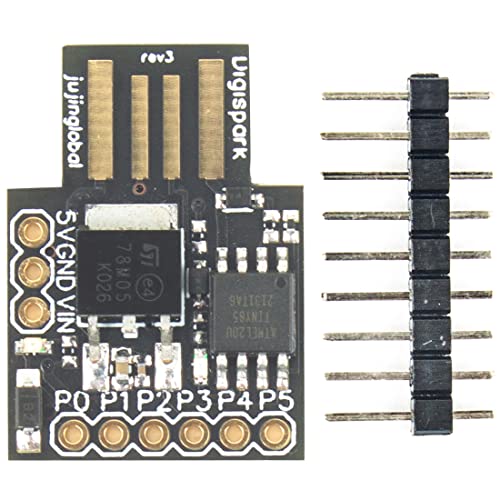 flashtree 3pcs ATtiny85 Module General Micro USB Development Board for Arduino for digispark