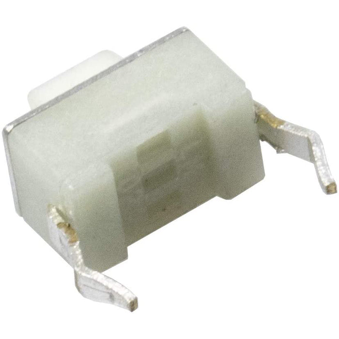 flashtree 50pcs 3x6x5H(mm) Panel Mini/Micro/Small PCB Momentary Tactile Tact Push Button Switch Milk White DIP 50PCS