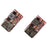 flashtree 2Pcs DC-DC Buck Step Down Module 6-24V 12V/24V to 5V 3A USB Charger Module Arduino