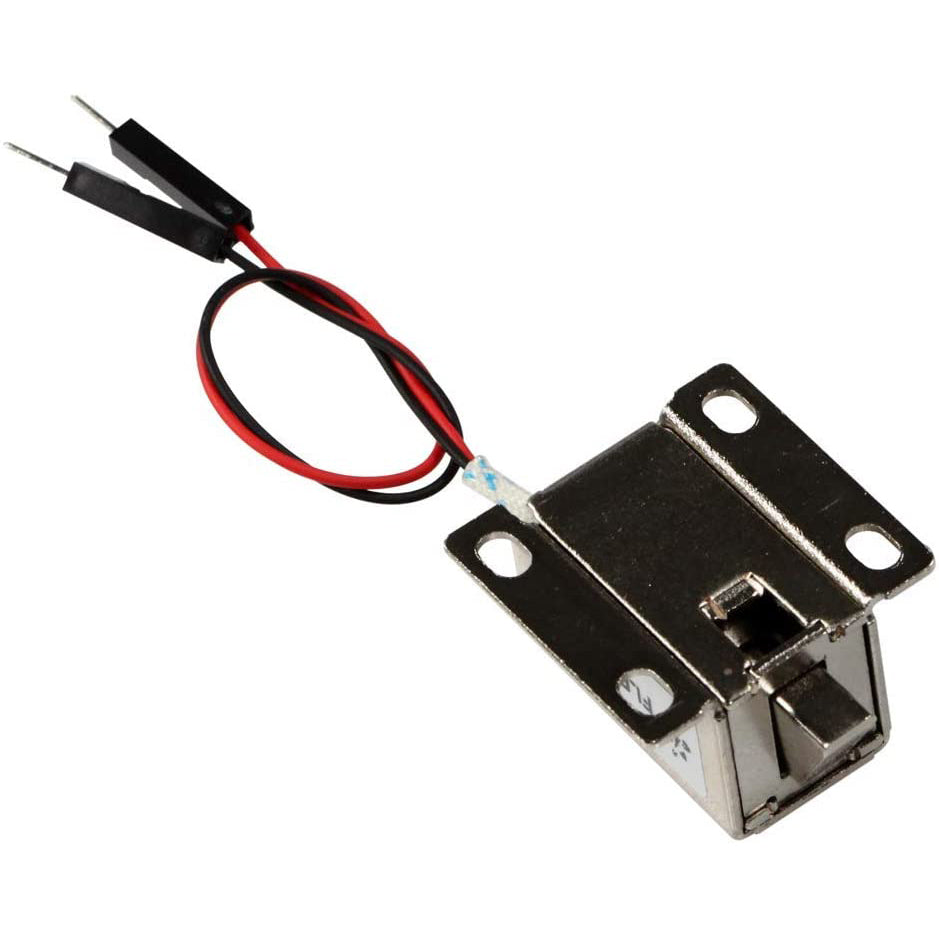 flashtree 2pcs DC 6V 1.2A Mini Door Drawer Tongue Down Electric Lock Assembly Solenoid Slim Design Lock &#x2026;&#x2026;
