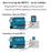 flashtree 2pcs DHT11 Temperature Humidity Sensor Module Digital Temperature Humidity Sensor 3.3V-5V with Wires for Arduino Raspberry Pi 2 3 (2pcs DHT11)