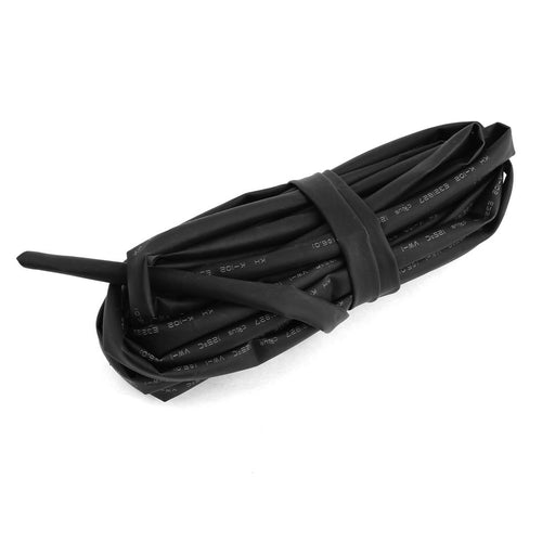 flashtree Black 6 mm Dia. Heat Shrink Tubing Shrinkable Tube Sleeve Wrap Wire 5M