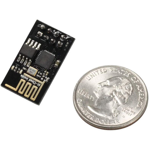 flashtree 2Pcs ESP8266 ESP-01S WiFi Serial Transceiver Module with 1MB Flash for Arduino