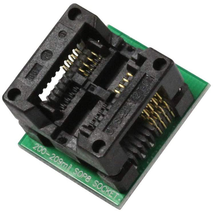 flashtree SOP8 to DIP8 IC Socket Programmer Adapter Socket (200-208 mil)