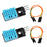 flashtree 2pcs DHT11 Temperature Humidity Sensor Module Digital Temperature Humidity Sensor 3.3V-5V with Wires for Arduino Raspberry Pi 2 3 (2pcs DHT11)