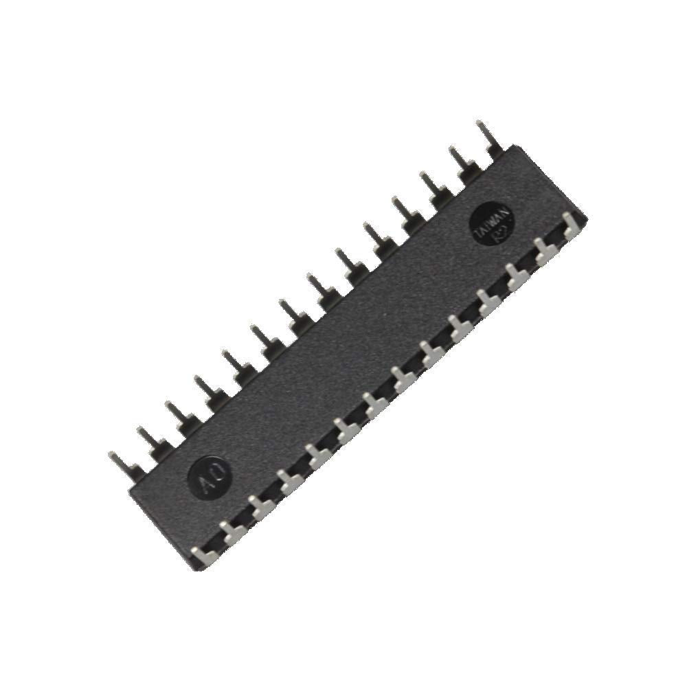 flashtree 10pcs ATmega328p-pu with bootloader and 3 Types Dupont Cable Total 128pcs About 7.87_
