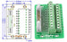 Molence IDC20 2x10 Pins 0.1" Male Header Breakout Board, C45 DIN Rail Mounting Terminal Block Connector for PLC MCU