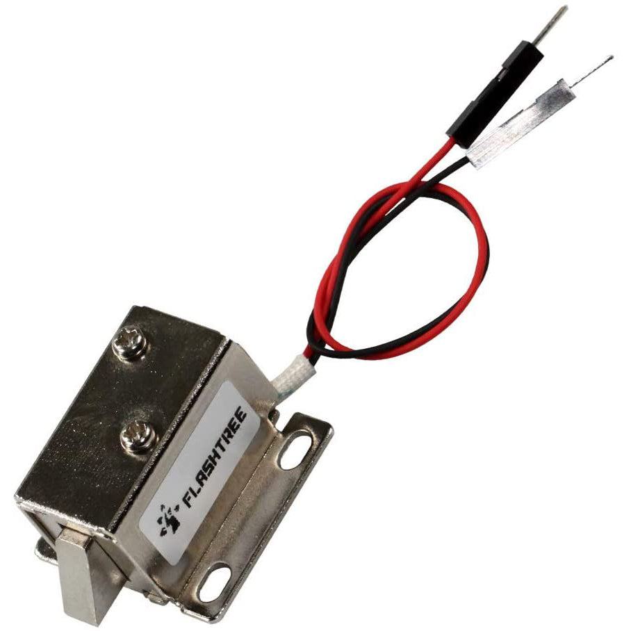 flashtree 2pcs DC 6V 1.2A Mini Door Drawer Tongue Down Electric Lock Assembly Solenoid Slim Design Lock &#x2026;&#x2026;