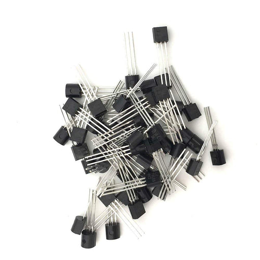 flashtree 5pcs  MCIGICM 78L05 Linear Voltage Regulator IC Positive Fixed Output 5V 100mA TO-92 with Copper Plated feet