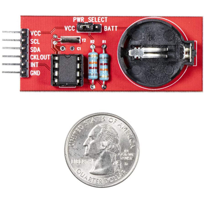 flashtree 2pcs PCF8563 RTC Board 8563 CMOS Real-time Clock/Calendar Development Module Kit