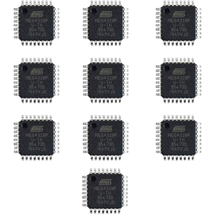 flashtree 10pcs ATMEGA328P-AU QFP ATMEGA328-AU TQFP ATMEGA328P MEGA328-AU SMD New