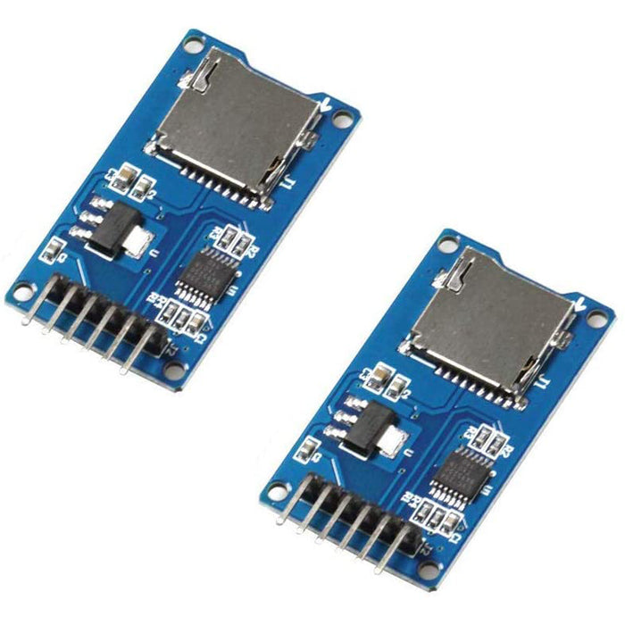 flashtree 2pcs Micro SD TF Card Adapter Reader Module