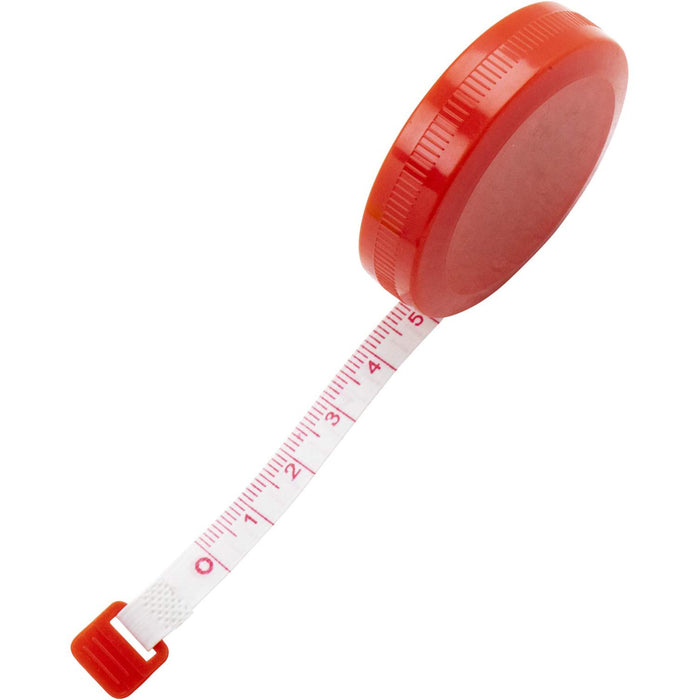 flashtree 6pcs Tape Measure 150 cm 60 Inch Push Button Tape Body Measuring Soft Retractable for Sewing Double-Sided Tailor Cloth Ruler