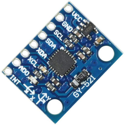 flashtree 2Pcs MPU-6050 GY-521 Module 3 Axis Gyroscope + Accelerometer Module for Arduino