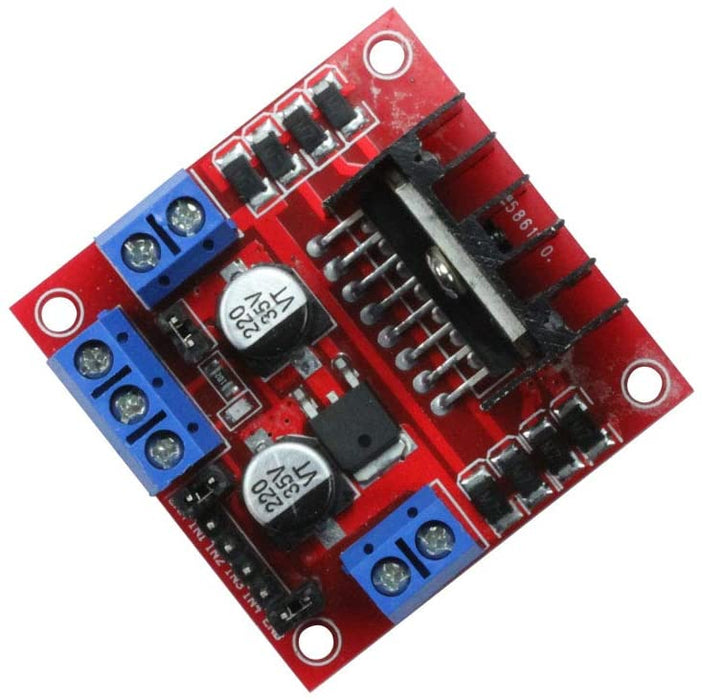 flashtree 2Pcs L298N Motor Driver Controller Board Module Stepper Motor DC Dual H-Bridge for Arduino