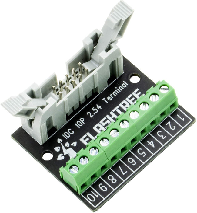 flashtree IDC 10P 2.54mm Breakout Board Terminal Output 10 Pins