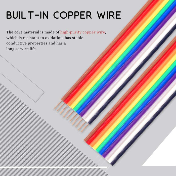 flashtree Ribbon Cable - 10 Wire (15ft)