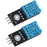 flashtree 2pcs DHT11 Temperature and Humidity Sensor Module for Arduino