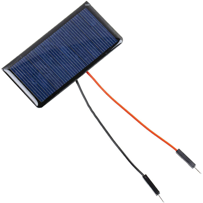 Flashtree 2pcs 5V 60mA epoxy solar panel