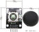flashtree 2pcs KY-023 Joystick Breakout Module Dual-axis XY Lever Sensor