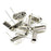 flashtree 10pcs Atmega328p-pu and 10pcs 16M HC-49S Crystal and 25pcs 22pF Capacitor