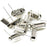 flashtree 10pcs 12M/16M HC-49S DIP Quartz Crystal Oscillator  12.000MHZ 16.000MHZ