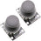 flashtree 2pcs KY-023 Joystick Breakout Module Dual-axis XY Lever Sensor