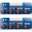 flashtree 2pcs 24 Pin ATX Power Breakout Board Bule