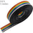 flashtree 9.8FT 3 Meters Flat Ribbon Cable 10P Rainbow IDC Wire 1.27mm Pitch for 2.54mm connectors