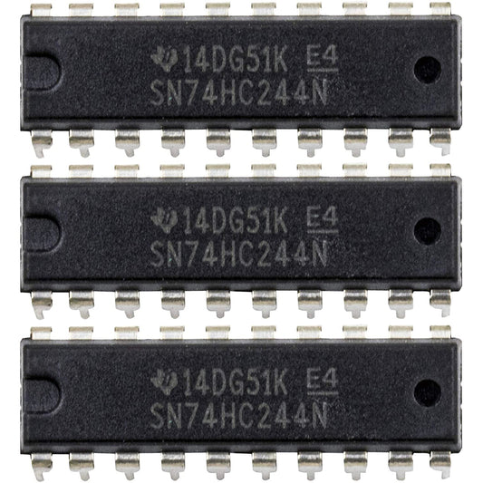 flashtree 3pcs SN74HC244N DIP20 74HC244