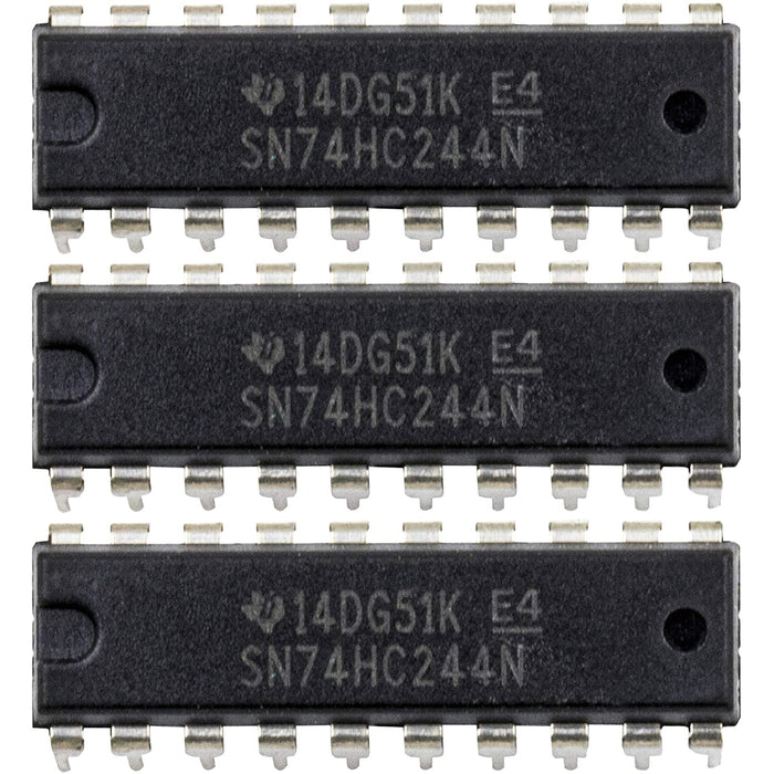 flashtree 3pcs SN74HC244N DIP20 74HC244