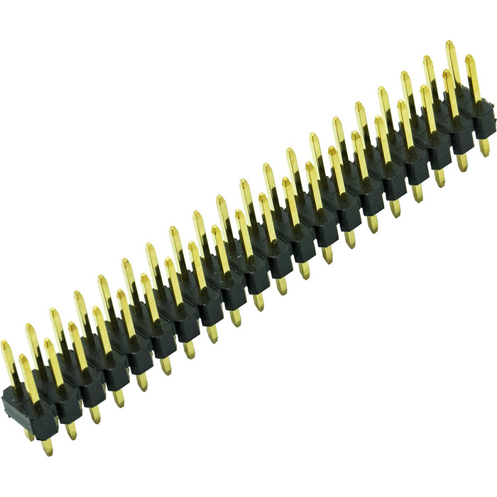 flashtree 10pcs Break-Away 0.1_ 2x20-pin Strip Dual Male Header for Raspberry Pi Zero GPIO…