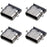 flashtree 4pcs USB Type C 24 Pins Female Socket dip & SMT Full pins Output