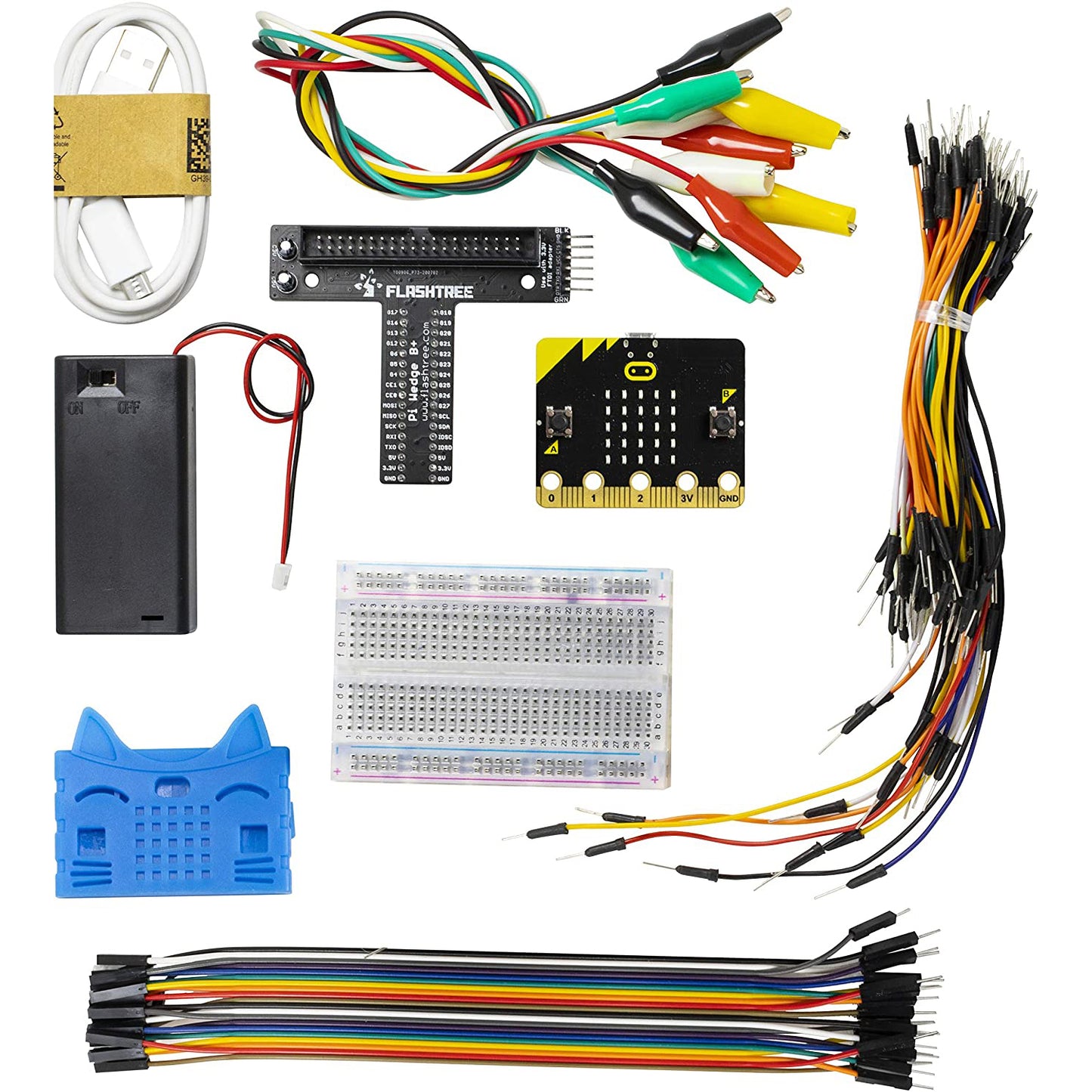 flashtree Micro-bit Starter Kit Plus 9 Parts
